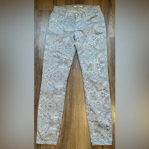 Dex Paisley Patterned Pants